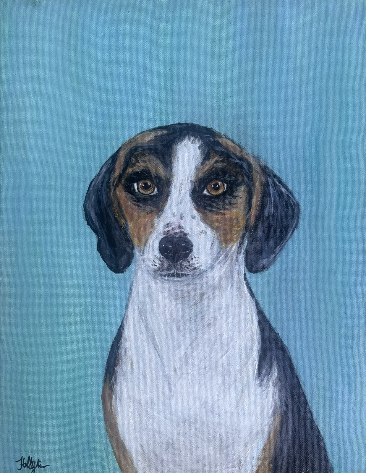 Maisy Mae, commission portrait by Holly Lian