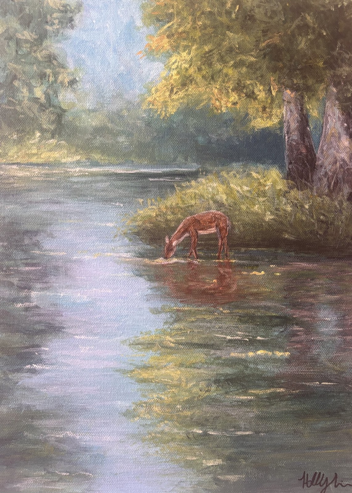 Water's Edge greeting card